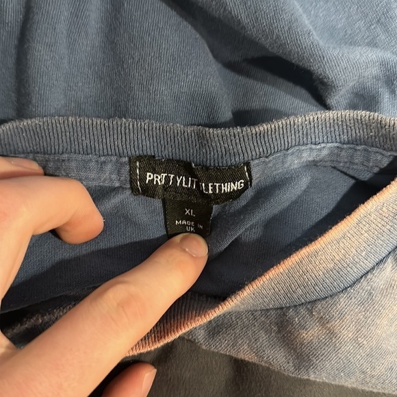 PrettyLittleThing short sleeve size XL women’s - Picture 9 of 9